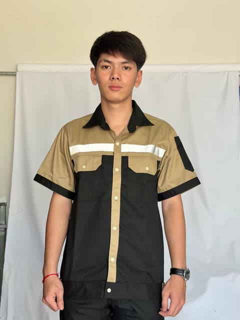 ດຳຄີມ ແຂນສັ້ນ