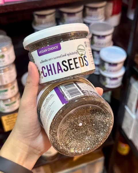 ເມັດເຈຍ Chia seeds 100g. Naturelife