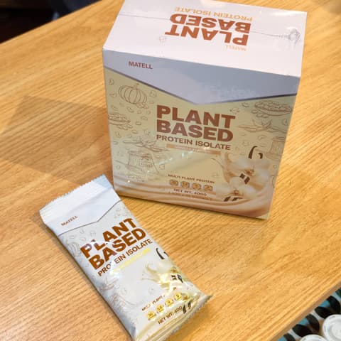 Plant based protein isolated Vanilla ກ່ອງ 10ຊອງ 400g. MATELL