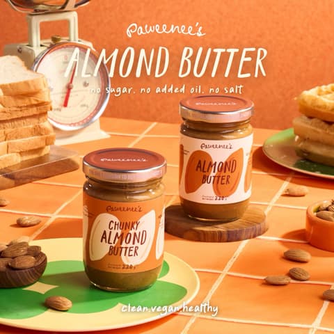 ເນີຍຖົ່ວອັລມ້ອນ Almond butter 220g. Paweeneee