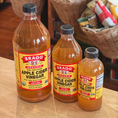 Apple cider vinegar ແບບນ້ຳ Bragg