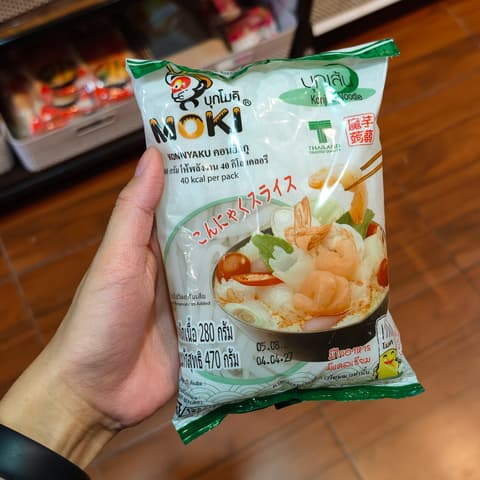 ບຸກເສັ້ນ Konjac noodle 280g. MOKI