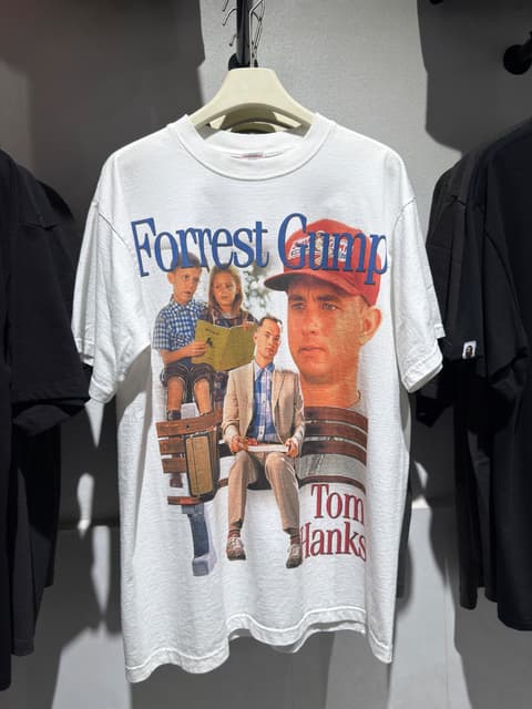 ເສື້ອຍືດລາຍ FORREST GUMP ຜ້າCottonໜານຸ້ມແຮງງງ