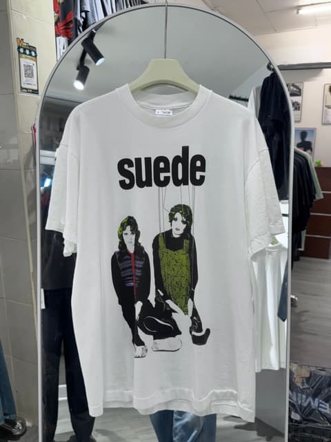 ເສື້ອຍືດລາຍ Suede