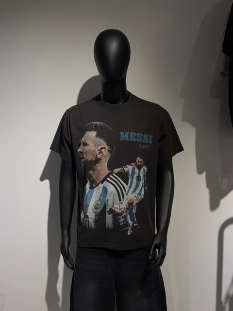 ເສື້ອລາຍ MESSI ຜ້າຟອກນຸ້ມໆ ໃສ່ສະບາຍ