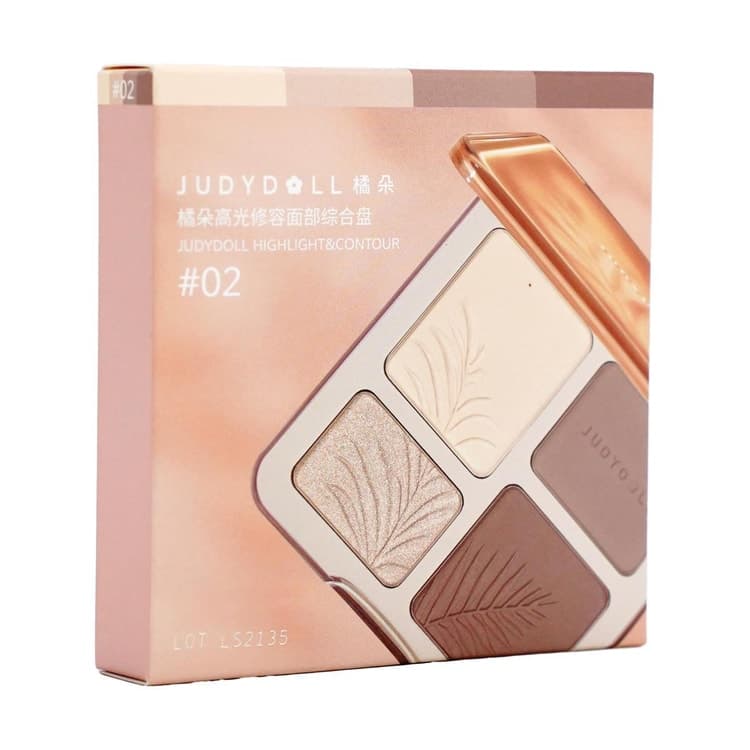 Judydoll Contour and highlight ສ້າງມິຕິໃຫ້ໃບໜ້າ ຕິດທົນ ກັນເຫື່ອ ເມັດສີຊັດ ຝຸ່ນລະອຽດ ນຽນສຸດໆ — 3