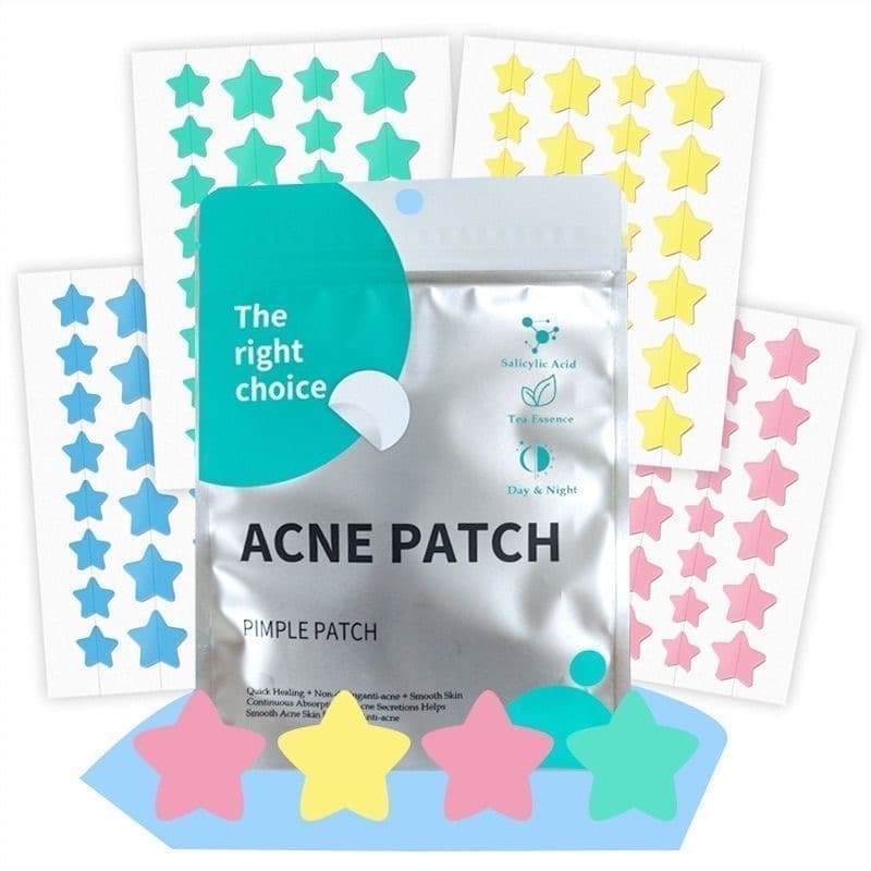 ແຜ່ນແປະສິວຮູບດາວ ACNE PATCH (51ດວງ ແຜ່ນ) – ແຜ່ນແປະສິວໄຮໂດຣຄໍລອຍ (Hydrocolloid) ຮູບດາວສຸດນ່າຮັກ, ຊ່ວຍປົກປິດຮອຍ, ດູດໜອງ, ຫຼຸດການອັກເສບ ແລະ ຮັກສາສິວ. ໃຊ້ໄດ້ທັງກາງເວັນ ແລະ ກາງຄືນ, ເໝາະສຳລັບນັກຮຽນ-ນັກສຶກສາ — 6