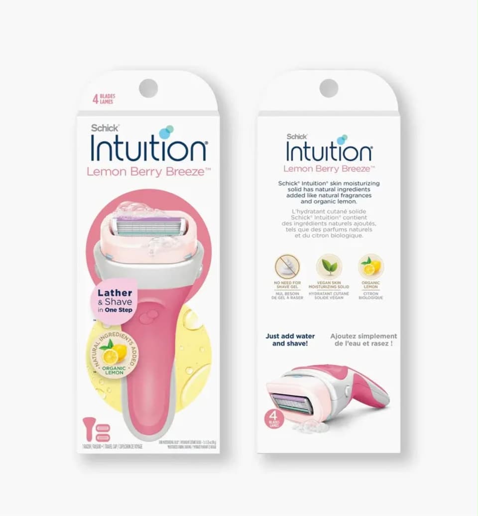 Schick Intuition ມີດໂຄນ — 2