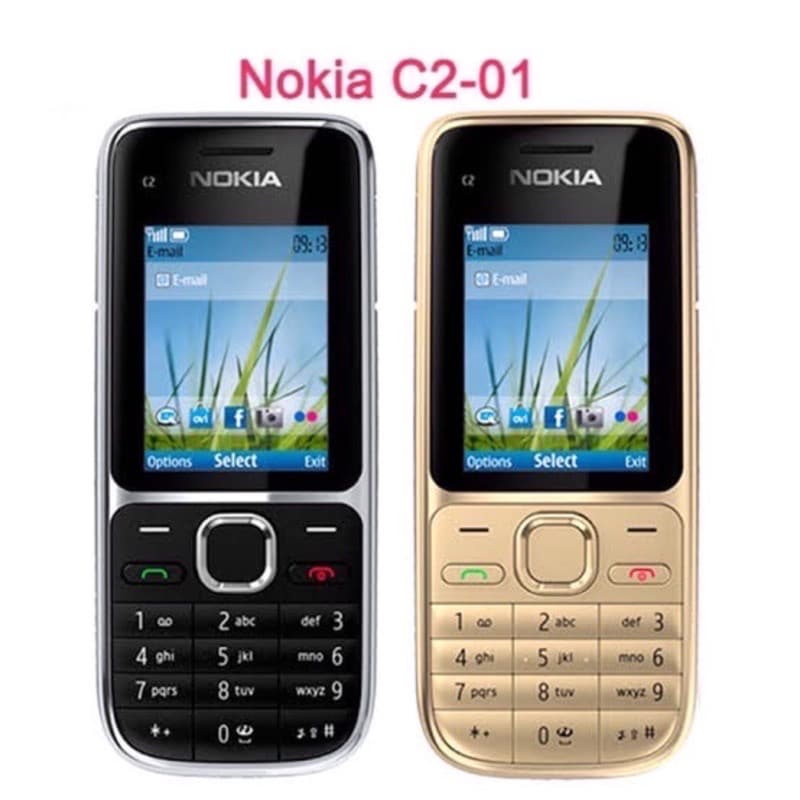 ໂທລະສັບກົດປຸ້ມ NN C2-01 3G ເຄື່ອງ Refurbished — 2